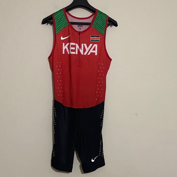 Nike Pro Elite Kenya 2018 Olympic Speedsuit Track and Field Men M - Picture 1 of 10